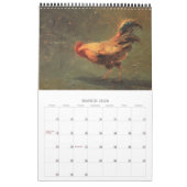 ファインアートのカレンダー カレンダー (3月 2026)