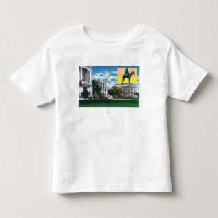 ファインアートの博物館の外観 トドラーTシャツ