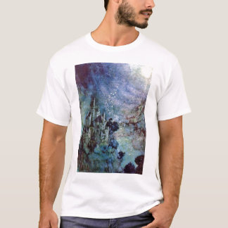 ファインアートの妖精の土地の城 Tシャツ