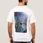 ファインアートの妖精の土地の城 Tシャツ (裏面)