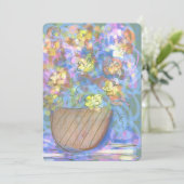 ファインアートの明るいフローラドーパミンコンテンポラリーデコール (スタンド正面)