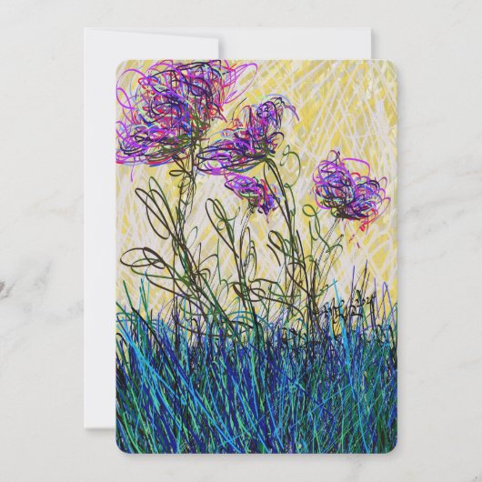 ファインアートの明るいフローラドーパミンコンテンポラリーデコール (正面)