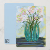 ファインアートの明るいフローラドーパミンコンテンポラリーデコール (正面/裏面)