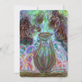 ファインアートの明るいフローラドーパミンコンテンポラリーデコール