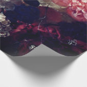 ファインアートの花柄60lb Decoupageポスター紙 ラッピングペーパー (角)