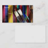 ファインアートの芸術家の名刺の着色された鉛筆の芸術 名刺 (正面/裏面)