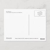 ファインアートの郵便はがきのSuzukiのモーターバイク、水彩画 ポストカード (裏面)