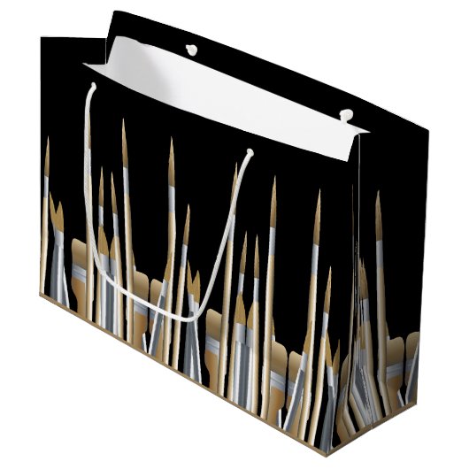 ファインアートアーティストブラシB ラージペーパーバッグ (正面アングル)