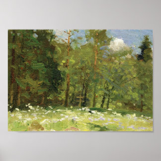 ファインアートイリア・レピンの最後のアボードサンクトペテルブルク ポスター