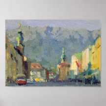 ファインアートインスブルックオーストリアポスター