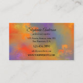 ファインアートカラフルプロフェッショナル名刺 名刺 (正面)