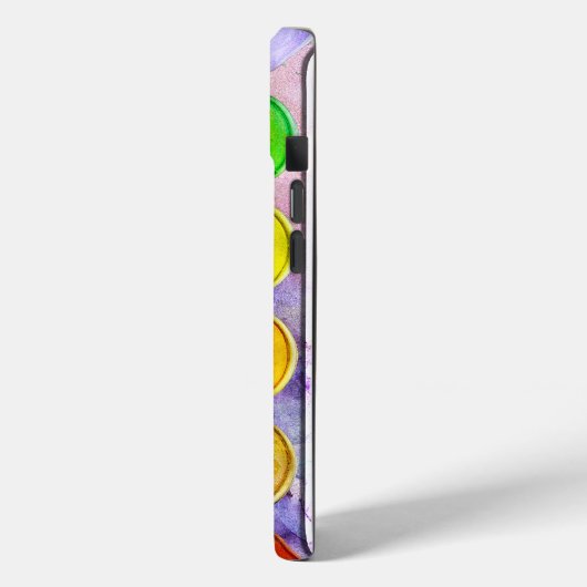 ファインアートカラフル絵を描おもしろいカラーボックスケース – C Case-Mate iPhoneケース (裏面 / 左)