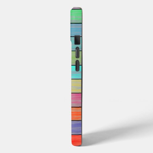 ファインアートカラフル絵を描おもしろいカラーボックス Case-Mate iPhoneケース (裏面 / 左)