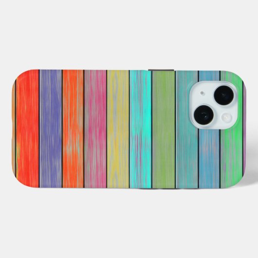 ファインアートカラフル絵を描おもしろいカラーボックス Case-Mate iPhoneケース (裏面 (横))