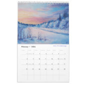 ファインアートカレンダー2025シーズン カレンダー (2月 2026)