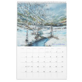 ファインアートカレンダー2025シーズン カレンダー (1月 2026)