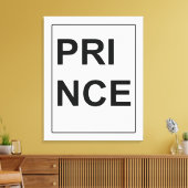 ファインアートキャンバス「プリンス」バイビリー・バーニー キャンバスプリント (インサイチュ (リビング))