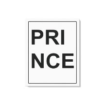ファインアートキャンバス「プリンス」バイビリー・バーニー