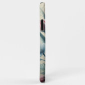 ファインアートクラシックチックチューリップスケッチ Case-Mate iPhoneケース (裏面/右)