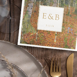 ファインアートグスタフクリムトフォレスト自然結婚ズ