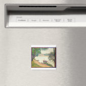 ファインアートグレーウェザーバイジョージズシュラト マグネット (インサイチュ (食洗機))