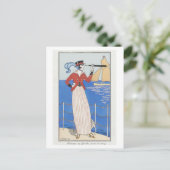 ファインアートコスチュームデヨットNo.164バービエ ポストカード (スタンド正面)