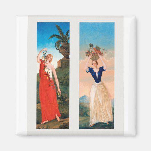 ファインアートザフォーシーズンズバイポールセザンヌ マグネット (正面)