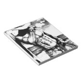 ファインアートスケッチハンサムなカウボーイ体ビルダー ノートパッド (アングル)