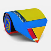 ファインアートスタイリッシュはっきりした抽象芸術モダンアート ネクタイ (ロール)