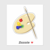 ファインアートパレット及びブラシ シール (シート)