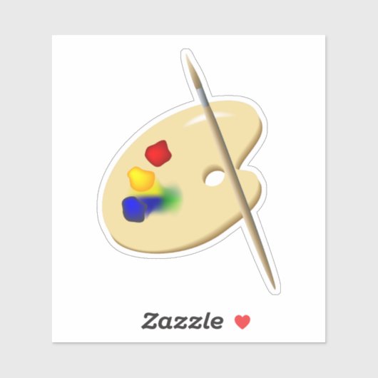 ファインアートパレット及びブラシ シール (シート)