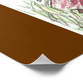 ファインアートプリントオンcanvas/ハイチグウーマン ポスター (角)