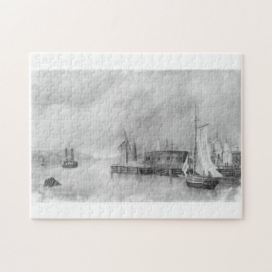 ファインアートメトロポリタン – ノースバッテリまたは「レッドフォート」 ジグソーパズル (横)