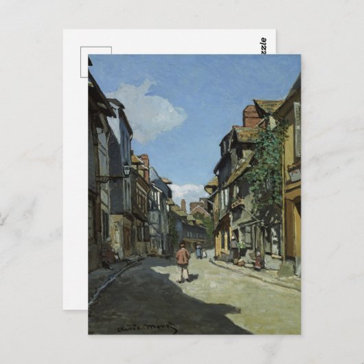 ファインアートモネルーデラバヴォールオンフルール ポストカード (正面/裏面)