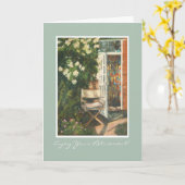 ファインアートリタイアカード – Seat in the Sun カード (黄色い花)