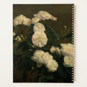 ファインアートヴィンテージパーソナライズされたノート プランナー手帳 (裏面)