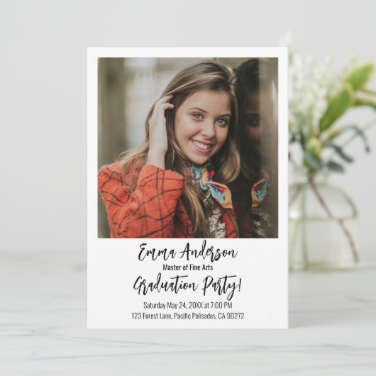 ファインアート修士会 案内状 (スタンド正面)