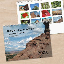 ファインアート写真折衷的自然2025 カレンダー