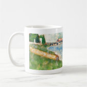 ファインアート勉強バイジョルジュスウラット コーヒーマグカップ (左)