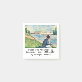 ファインアート勉強バイジョルジュスウラット ポストイット