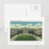 ファインアート博物館の外観# 2 ポストカード (正面/裏面)