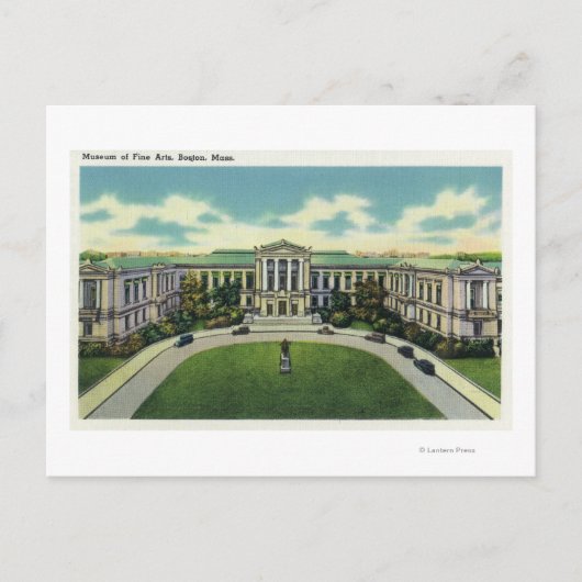 ファインアート博物館の外観# 2 ポストカード (正面)