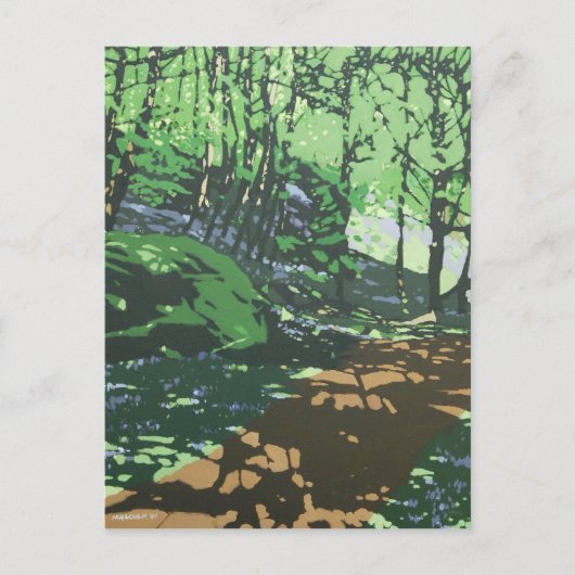 ファインアート図解入りの、写真付きのはがき ポストカード (正面)