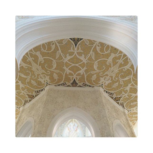 ファインアート天井16"x16"メタルアート メタルプリント (正面)