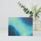 ファインアート抽象芸術はがき ポストカード (スタンド正面)