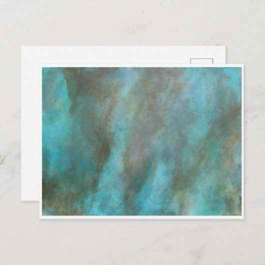 ファインアート抽象芸術はがき ポストカード (正面/裏面)