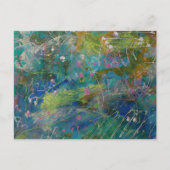 ファインアート抽象芸術はがき ポストカード (正面)