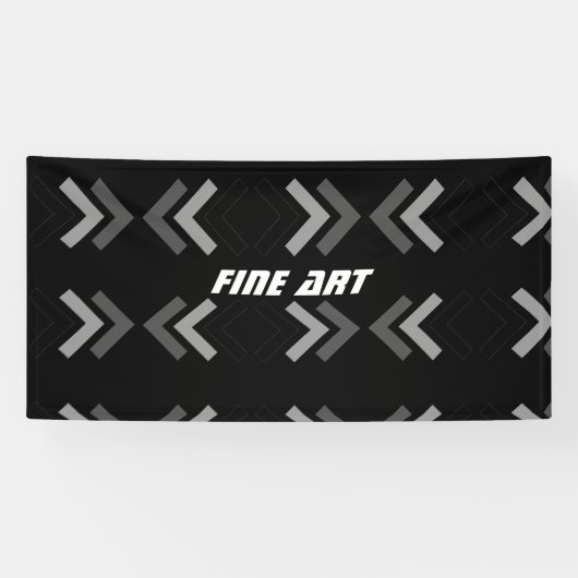 ファインアート文字パーティーデコール矢印イメージバナー 横断幕 (横)