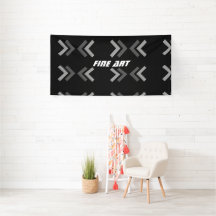 ファインアート文字パーティーデコール矢印イメージバナー