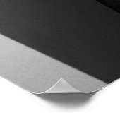 ファインアート白黒 – アン招待状 ポスター (角)